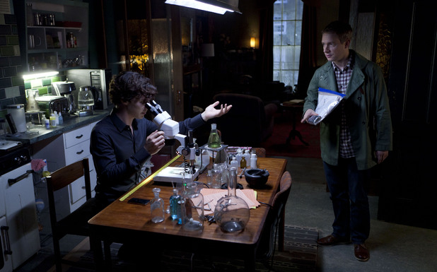 Sherlock Holmes, Martin Freeman, Sherlock, Benedict Cumberbatch, Dr John Watson