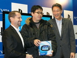 PlayStation Vita, Andy House President and CEO of Sony Computer Entertainment, Kaz Hirai, Executive Deputy President of Sony Corporation