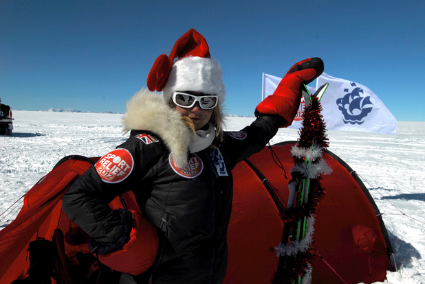 Helen Skelton spending Christmas in Antarctica for Sport Relief
