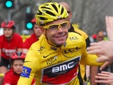 Cadel Evans, Tour de France winner, is welcomed by fans at Federation Square
Melbourne, Australia - 12.08.11