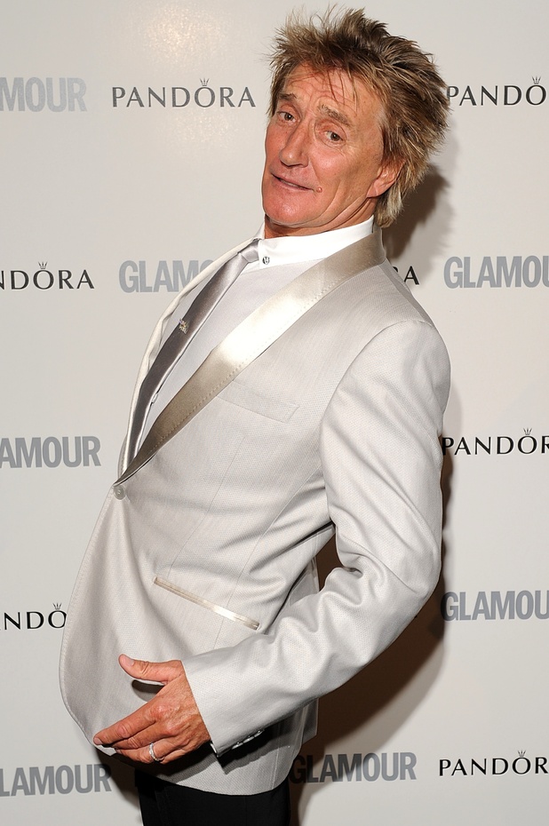 Rod Stewart - The much-loved singer, and father of eight, is 67 on Tuesday.
