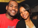 LeBron James and Savannah Brinson