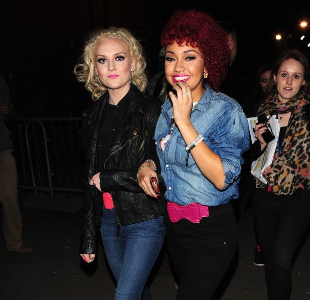 Perrie Edwards and Leigh-Anne Pinnock 