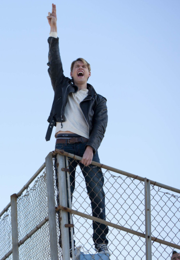 Sam (Chord Overstreet) performs