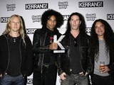 Jerry Cantrell, William DuVall, Sean Kinney and Mike Inez of Alice in Chains