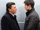 Derek is caught out by the police