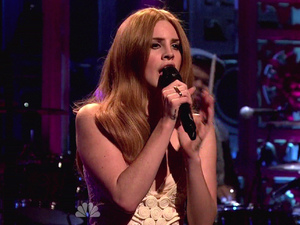 Lana Del Rey NBC's 'Saturday Night Live' Season 37 Episode 12 Daniel Radcliffe hosts with musical guest Lana Del Rey