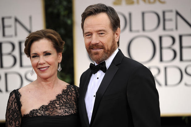 Bryan Cranston with Robin Dearden