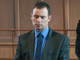 Frank awaits the verdict from the jury at his trial