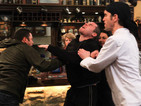 Adam and Aaron brawl at the pub