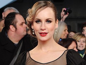 Holly Weston arriving for the 2012 NTA Awards