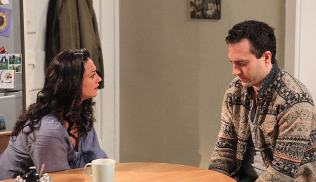 Moira is shocked when John announces that he wants a divorce
