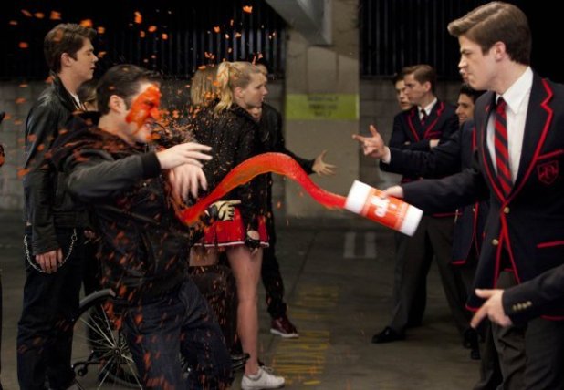Blaine, Darren Criss, Glee, Michael, Sebastian