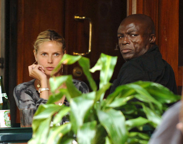 Heidi and Seal in New York