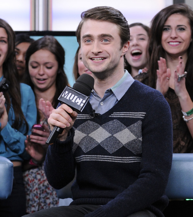 Daniel Radcliffe appears on Much Music's New.Music.Live to promote his upcoming movie 'The Woman in Black'. Toronto, Canada - 26.01.12Mandatory Credit:Dominic Chan/ WENN.com