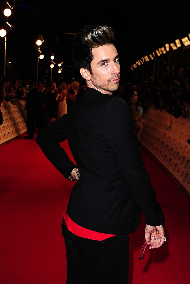 Russel Kane arriving for the 2012 NTA Awards
