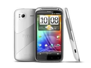 HTC Sensation Ice White Model