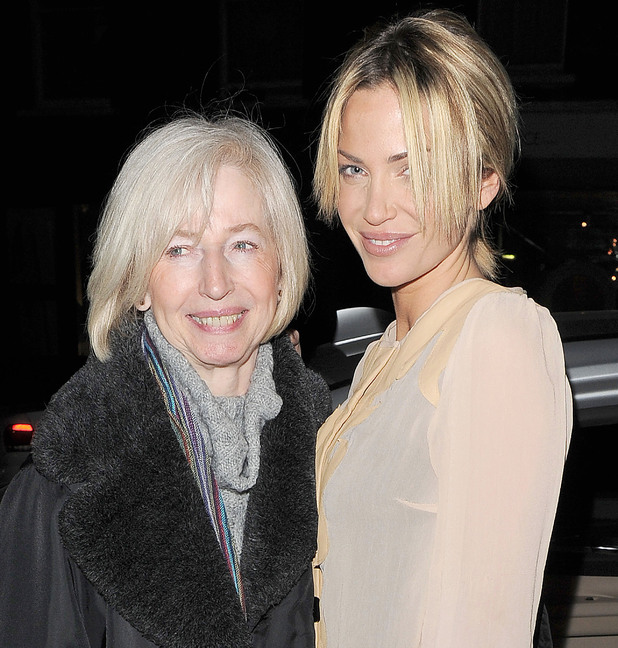 Sarah Harding and mother Marie Hardman