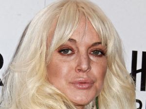 Lindsay Lohan, AmFAR Benefit Gala
