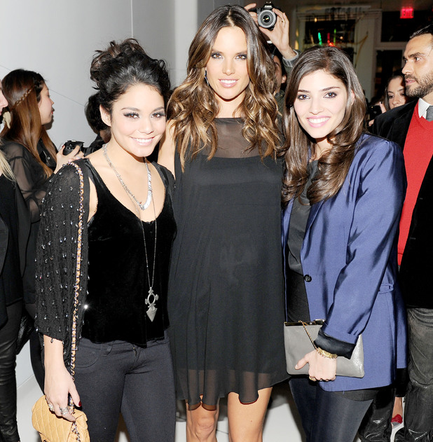 Vanessa Hudgens, Alessandra Ambrosio and Amanda Setton