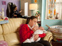 Katy leaves baby Joseph with Faye