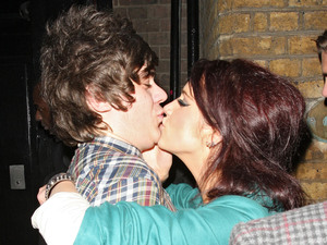 Frankie Cocozza leaves Anaya nightclub heading back to his hotel 
