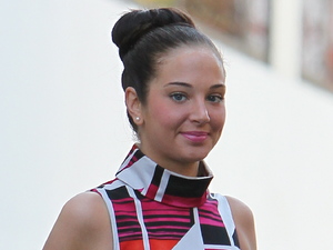Tulisa Contostavlos
heading out for an appointment at a Recording Studio
Los Angeles, California