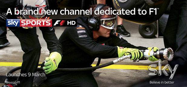 Sky 1 Formula 1 Ad Campaign
