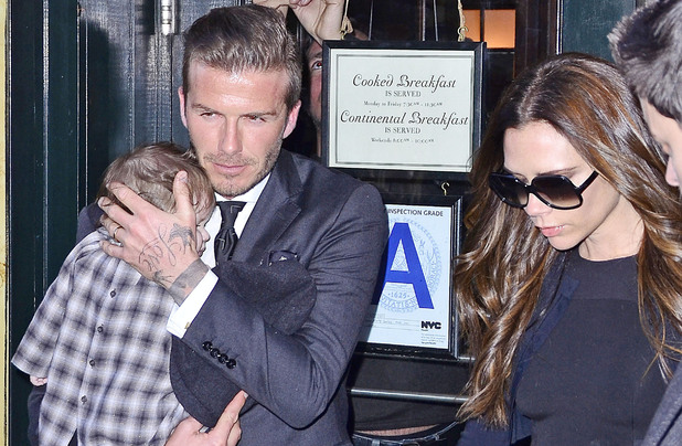 Victoria Beckham, David Beckham, Harper