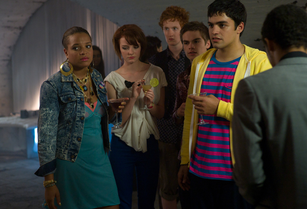 Liv (Laya Lewis), Franky (Dakota Blue Richards), Alo (Will Merrick), Alex (Sam Jackson), Nick (Sean Teale)