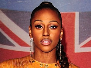 Alexandra Burke arriving for the 2012 Brit Awards at The O2 Arena, London