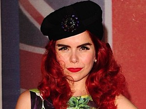Paloma Faith arriving for the 2012 Brit Awards at The O2 Arena, London