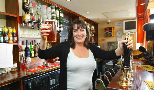 Pub landlady Karen Murphy