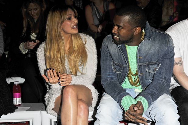 Zara Martin and Kanye West 