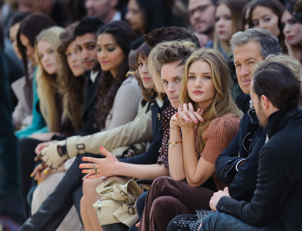 Amir Khan, Will.I.am, Alexa Chung, Eddie Redmayne, Rosie Huntington-Whiteley and Mario Testino