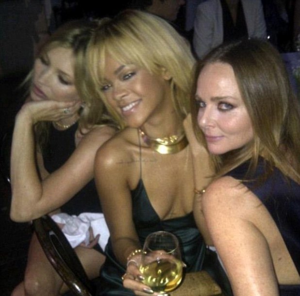 Rihanna, Kate Moss, Stella McCartney