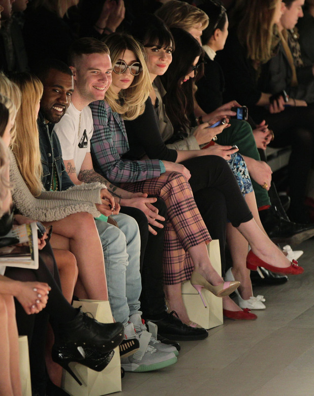 Kanye West, Nicola Roberts and Gizzi Erskine