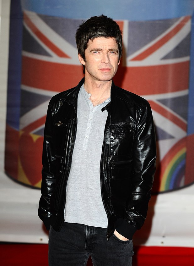 Noel Gallagher arriving for the 2012 Brit Awards at The O2 Arena, London