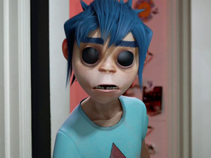 Gorillaz 'DoYaThing' video still