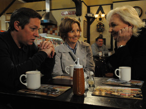 Eileen manages to get Paul to agree to a discussion with Dr. Matt about residential care for Lesley, leaving her feeling relieved