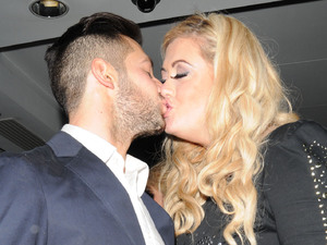 Gemma Collins and boyfriend Charlie
The Only Way Is Essex wrap party held at the The Roof Gardens in Kensington
London, England