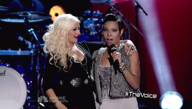 Christina Aguilera NBC's 'The Voice' Season 2, Episode 5