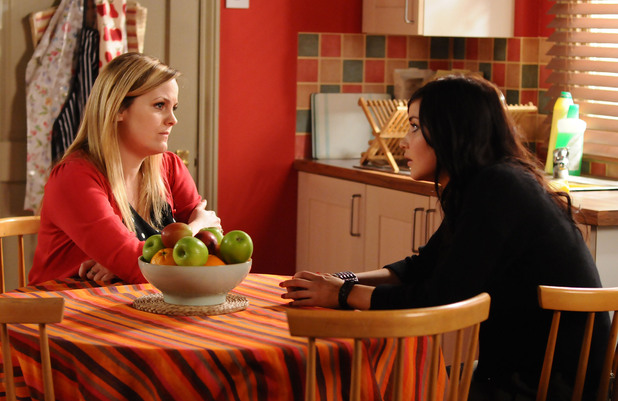Tanya confides in Lauren she already fears getting sick again.