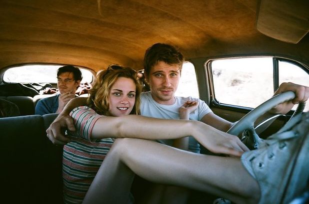 Sam Riley, Kristen Stewart and Garrett Hedlund in On the Road