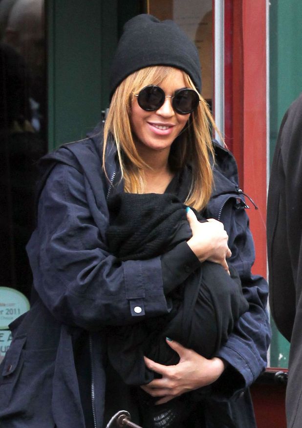 Beyonce and baby Blue Ivy