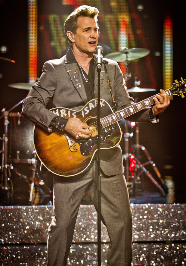 Chris Isaak performs 