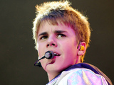 Justin Bieber in concert at the 02 Arena, London, Britain - 14 Mar 2011