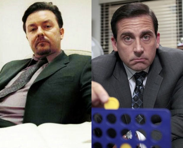Ricky Gervais, Steve Carell, The Office