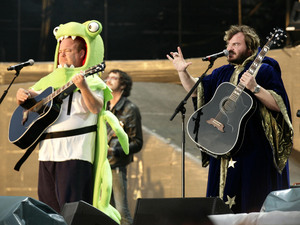 Tenacious D performing