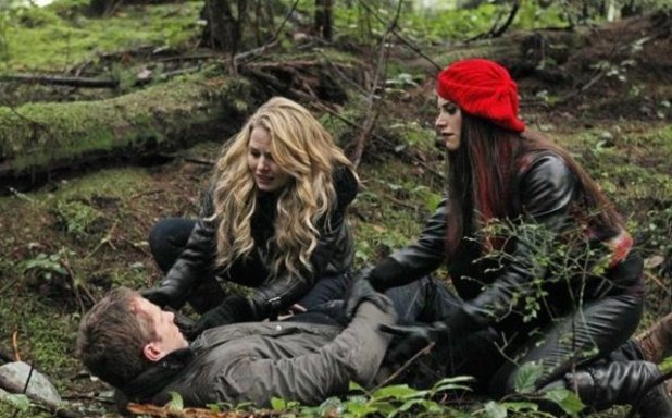 Josh Dallas, Jennifer Morrison and Meghan Ory